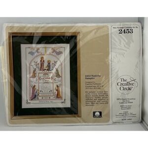 The Creative Circle Kit‎ 2453, "Nativity Sampler" - Embroidery Kit